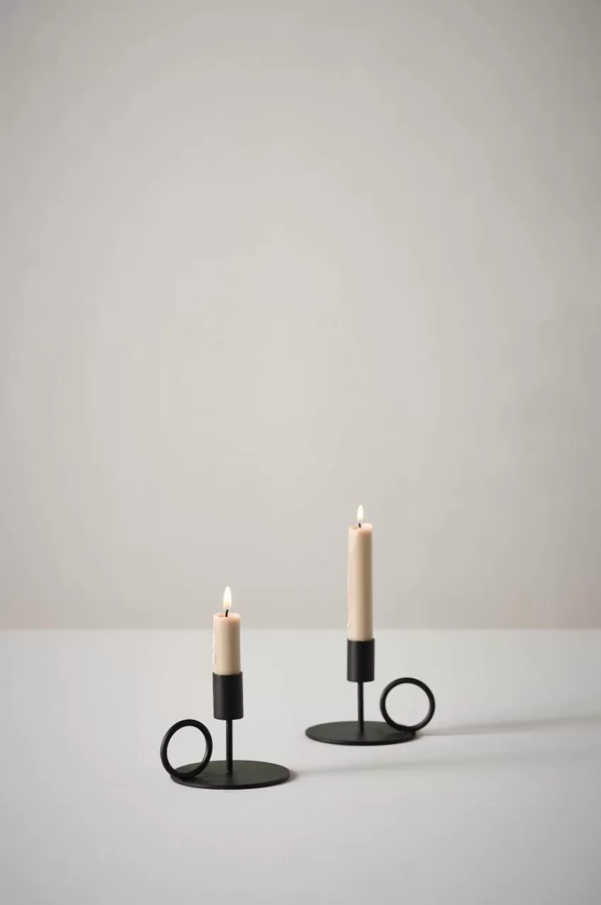 Ljusstakar*Jotex REGGIE Ljusstake 2-pack Svart