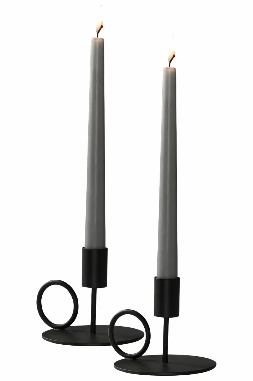 Ljusstakar*Jotex REGGIE Ljusstake 2-pack Svart