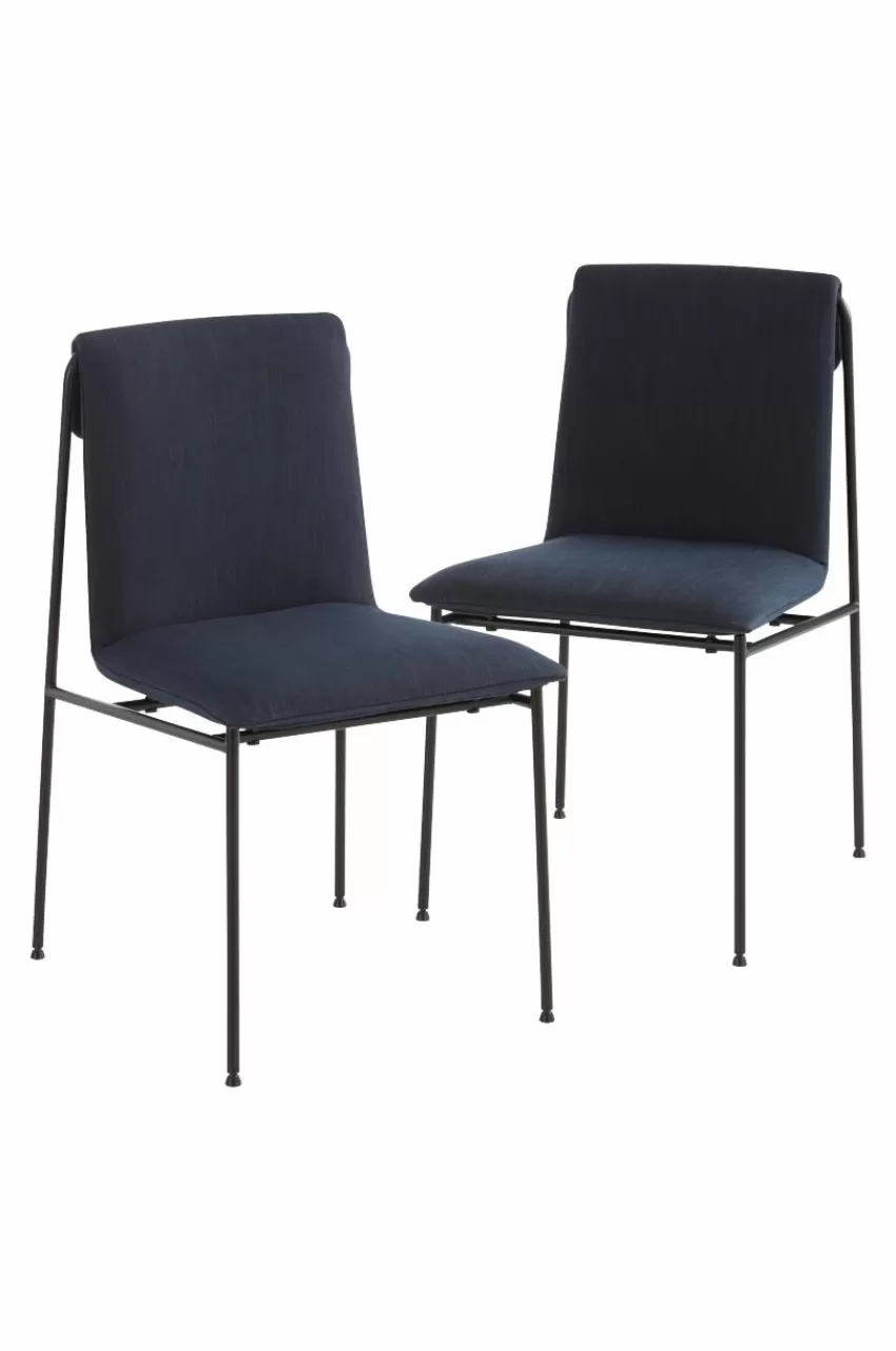 Stolar*Jotex REMUS Stol 2-pack Midnattsblå