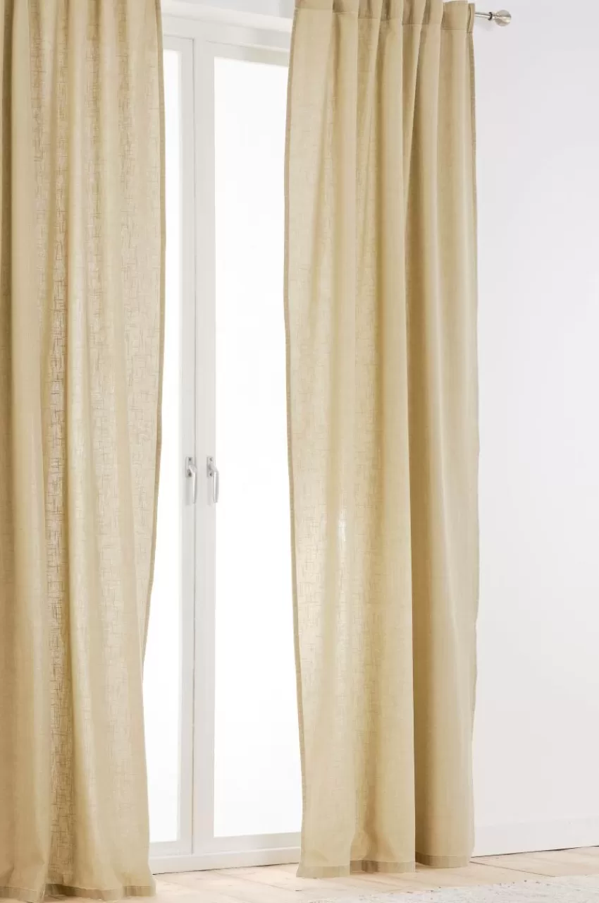 Multifunktionsgardiner*Jotex ÖRGRYTE Multifunktionsgardin 2-pack Greige