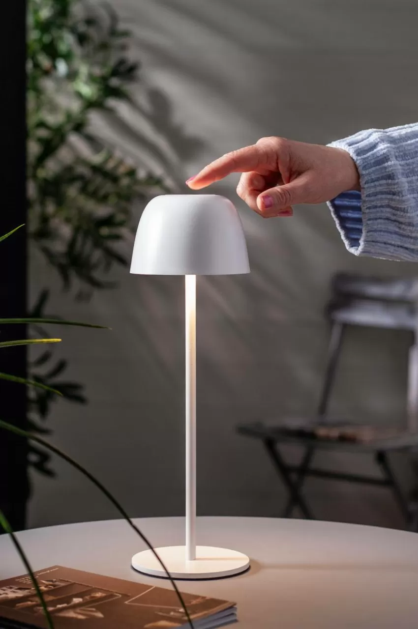 Utebelysning | Utebelysning*Jotex RONDA USB Uppladdningsbar Bordslampa Vit
