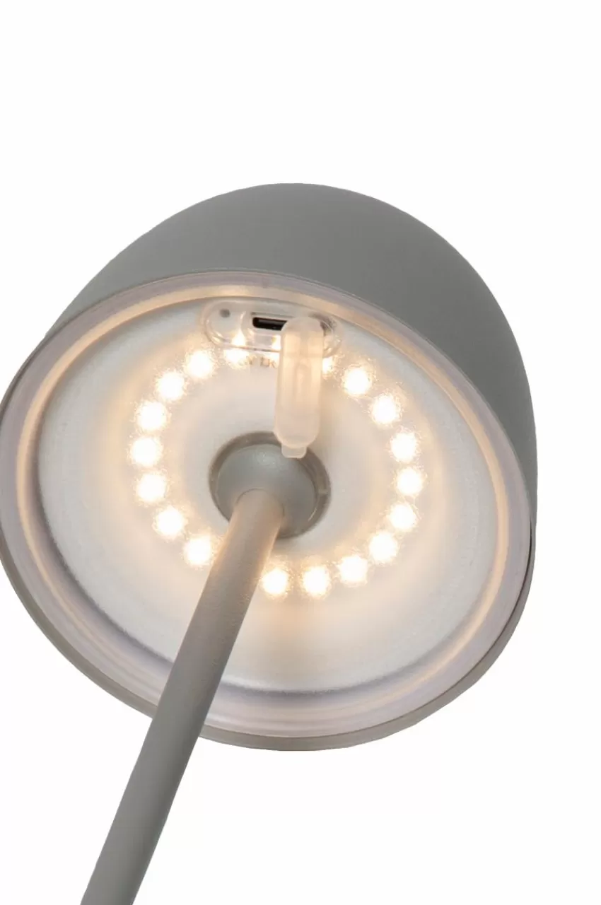 Utebelysning | Utebelysning*Jotex RONDA USB Uppladdningsbar Bordslampa Grey