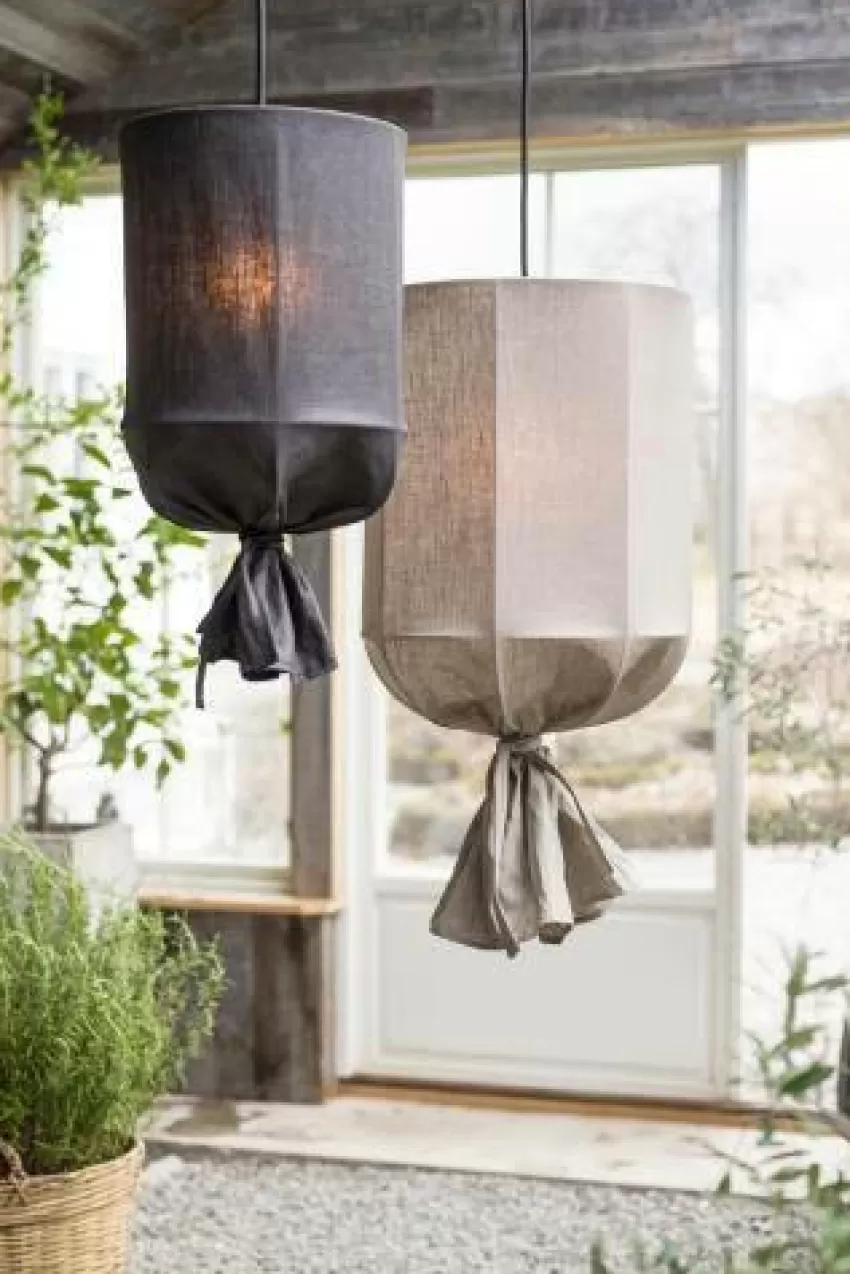 Utebelysning | Utebelysning*Jotex ROUND Taklampa Outdoor 30 Cm Ljusgrå