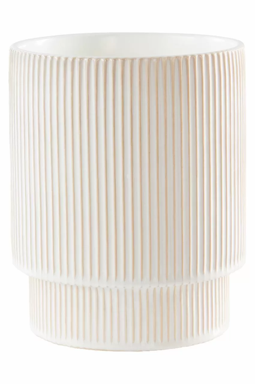 Krukor*Jotex RUBY JO Kruka ø 21 Cm Naturvit