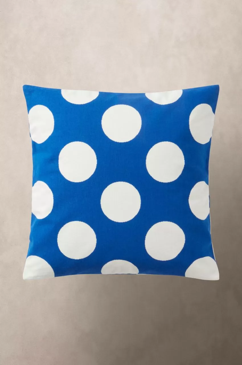 Prydnadskuddar & Fodral*Jotex RUE Kuddfodral 50x50 Cm Blå/vit
