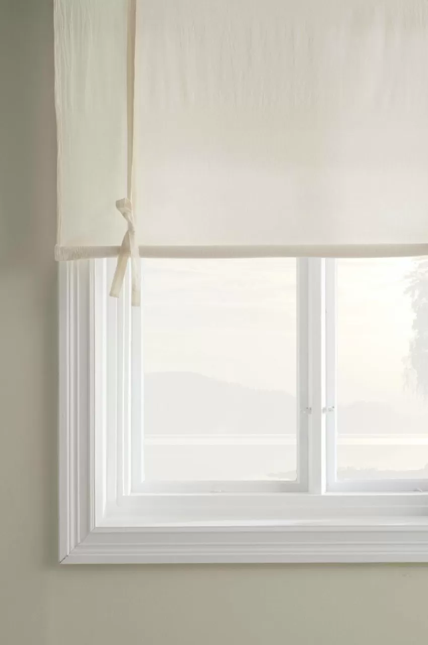 Hissgardiner*Jotex SADIE Roll-up Gardin Naturvit