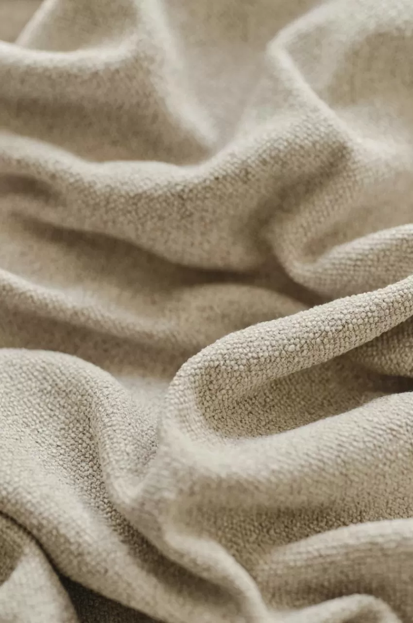 Multifunktionsgardiner*Jotex SANDY Bouclégardin 2-pack Beige