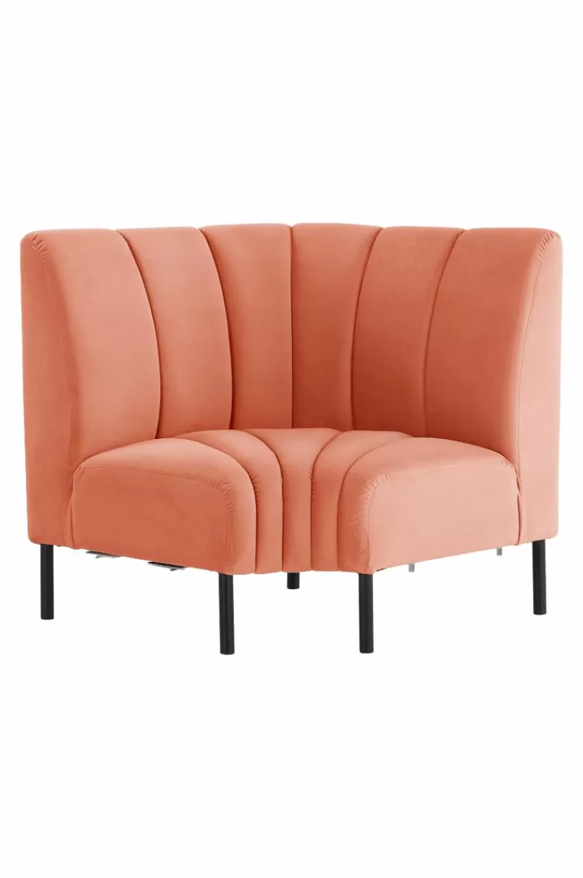 Soffor*Jotex SANTOS Kökssoffa Hörnmodul Rosa