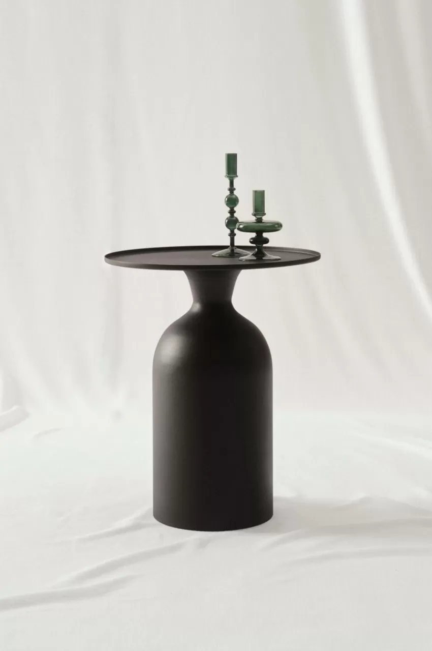 Bord*Jotex SARGANS Sidobord ø 46 Cm Svart
