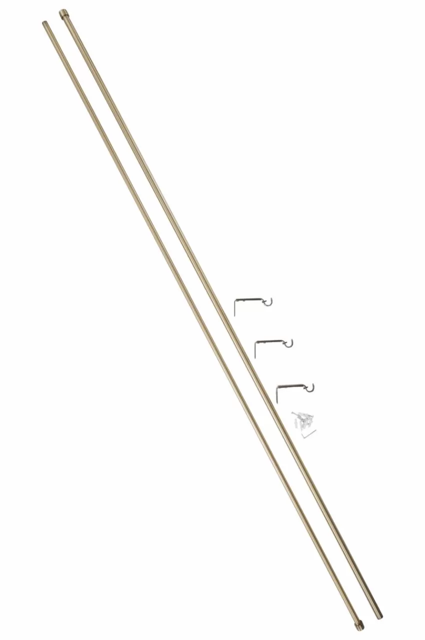 Gardinstänger*Jotex SCALA Gardinstång 210-380 Cm Antikmässing
