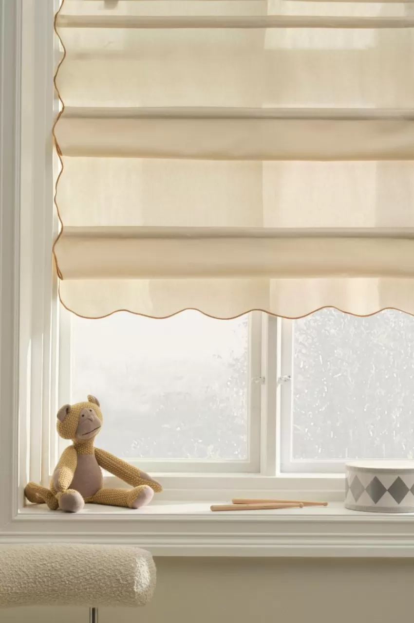 Barngardiner*Jotex SCALINA Hissgardin Beige