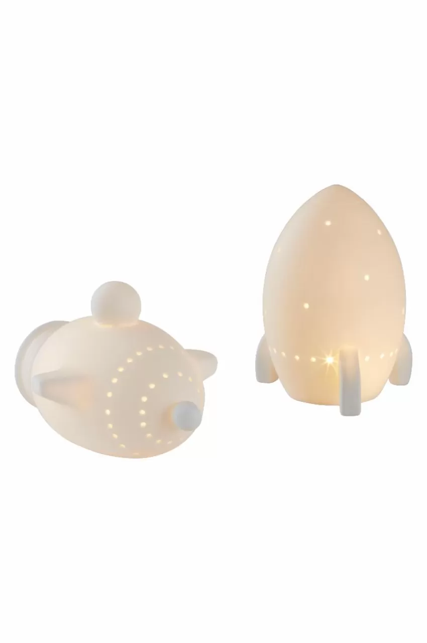 Barnlampor | Barnlampor*Jotex SHIPS Nattlampa/dekoration 2-pack Vit