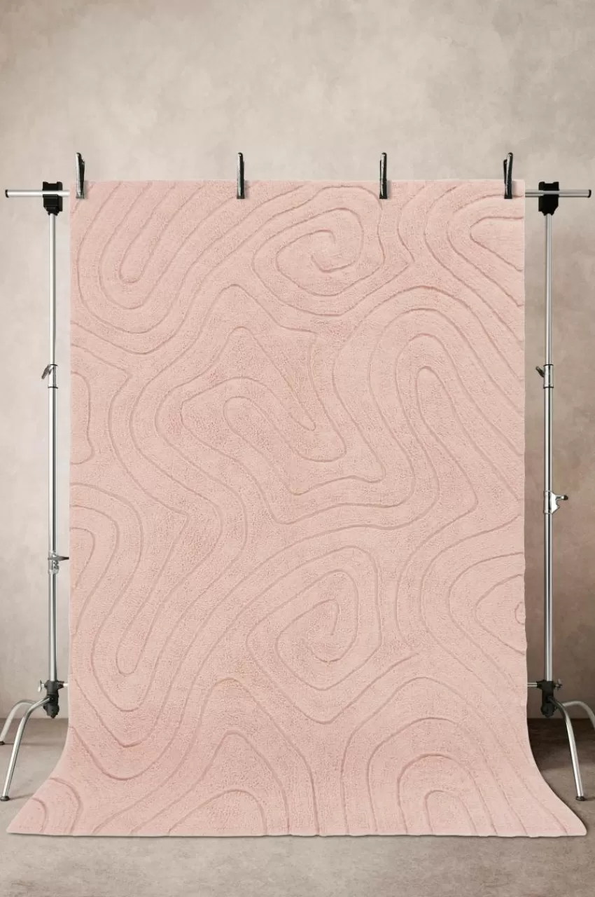 Bomulls- & Trasmattor*Jotex SHIV Bomullsmatta 200x300 Cm Rosa