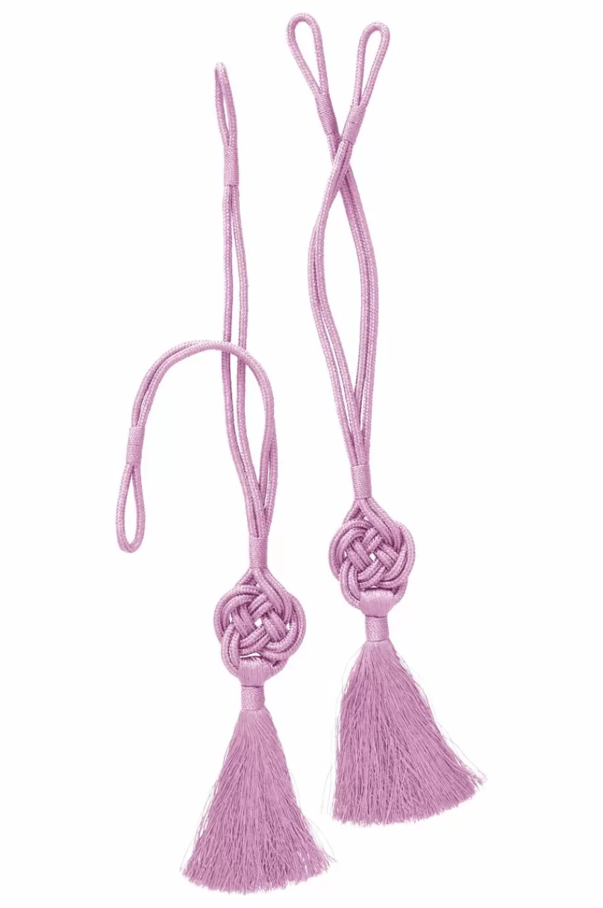 Gardinomtag*Jotex SIBEL Tofsomtag 2-pack Lila