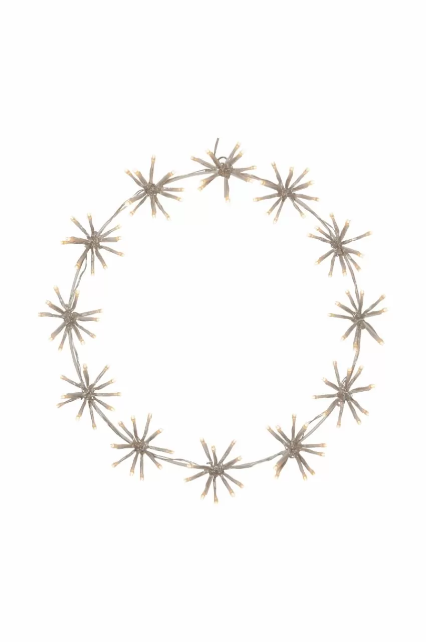 Utebelysning | Utebelysning*Jotex Siluett Flower Ring 50cm Vit