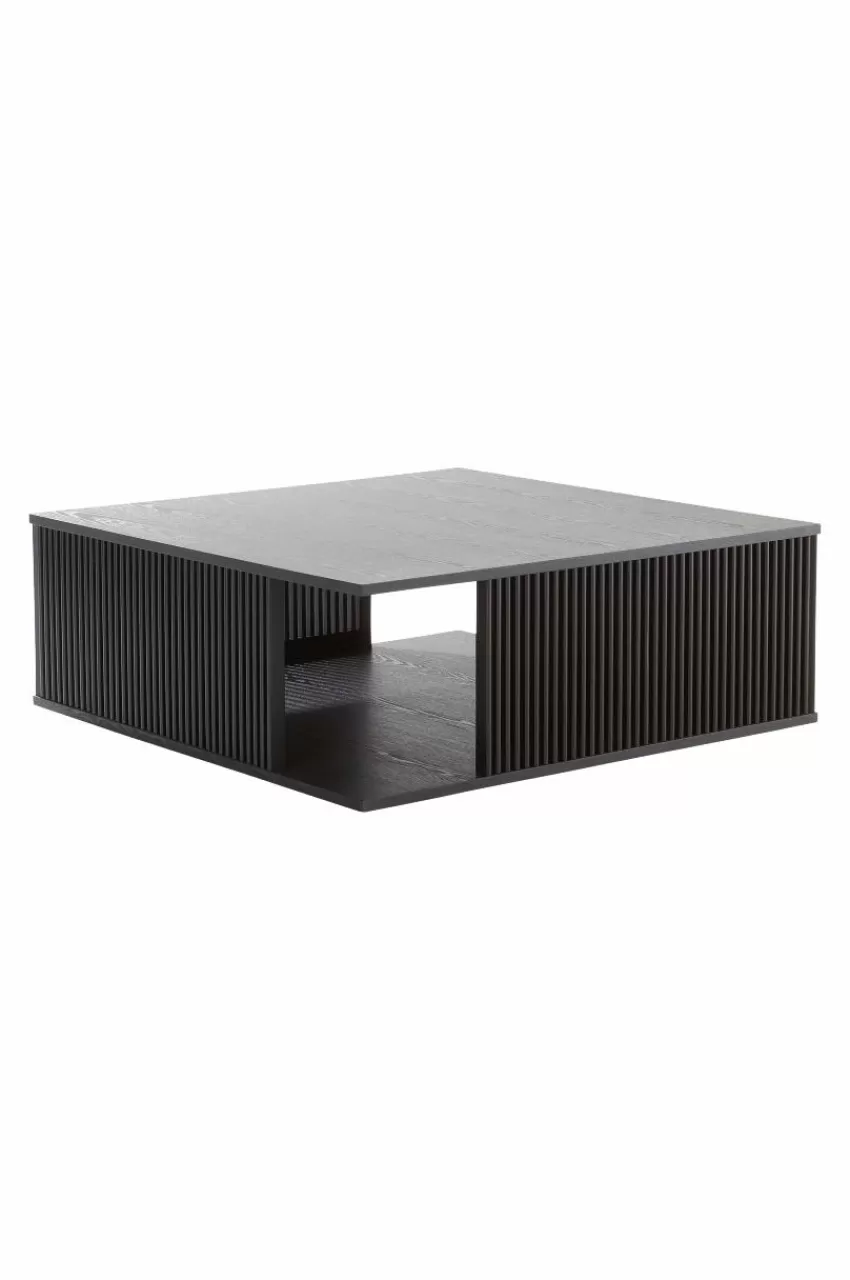 Bord*Jotex SION Soffbord 100x100 Cm Svart askfanér