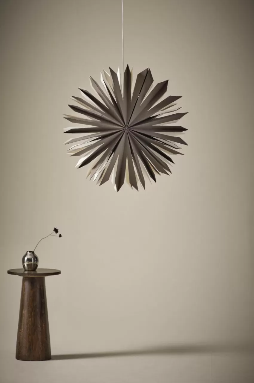 Julbelysning*Jotex SIRIUS Julstjärna ø 60 Cm Brungrå