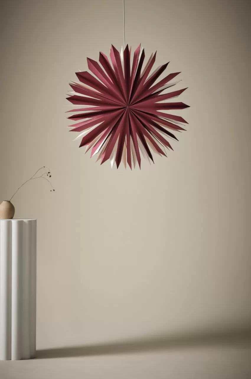 Julbelysning*Jotex SIRIUS Julstjärna ø 60 Cm Röd