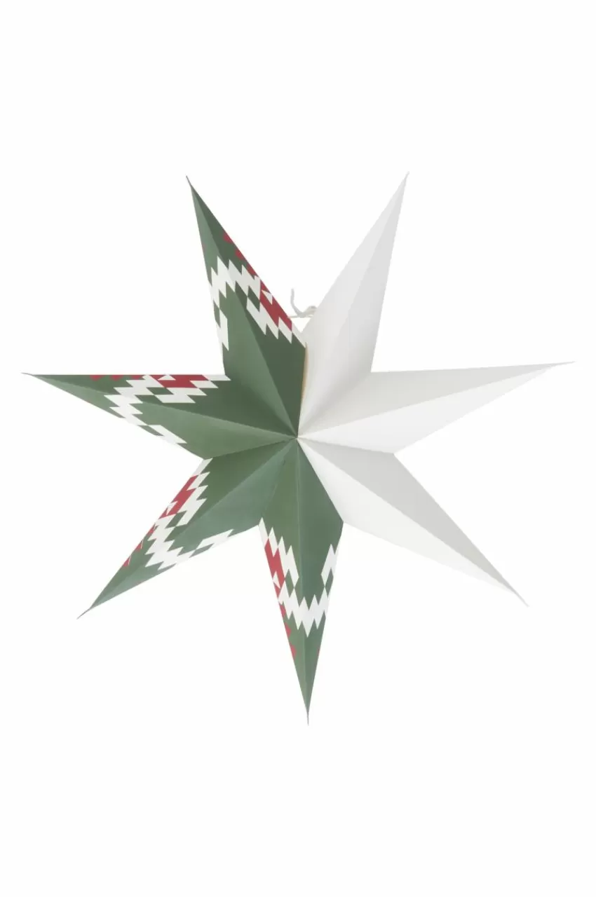 Julbelysning*Jotex SIRKAS Julstjärna ø 60 Cm Grön