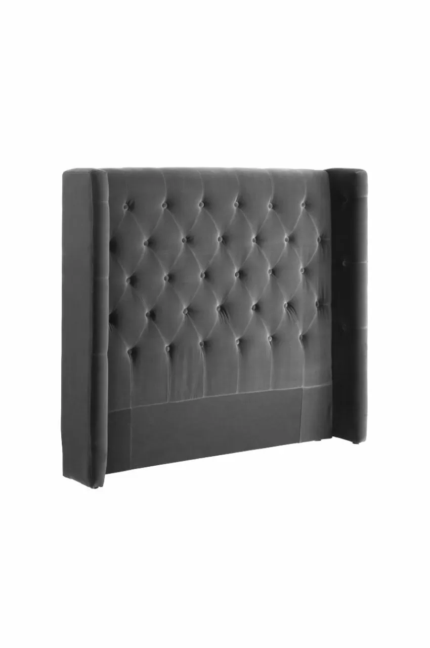 Sänggavlar*Jotex SKENE LYX Sänggavel 120 Cm Kolgrå