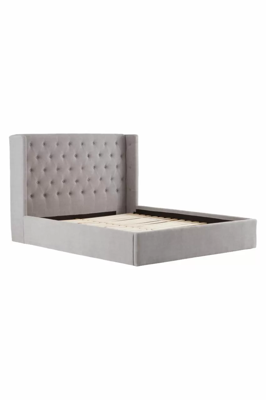 Sängramar*Jotex SKENE LYX Sängram 160 Cm Mörkgrå