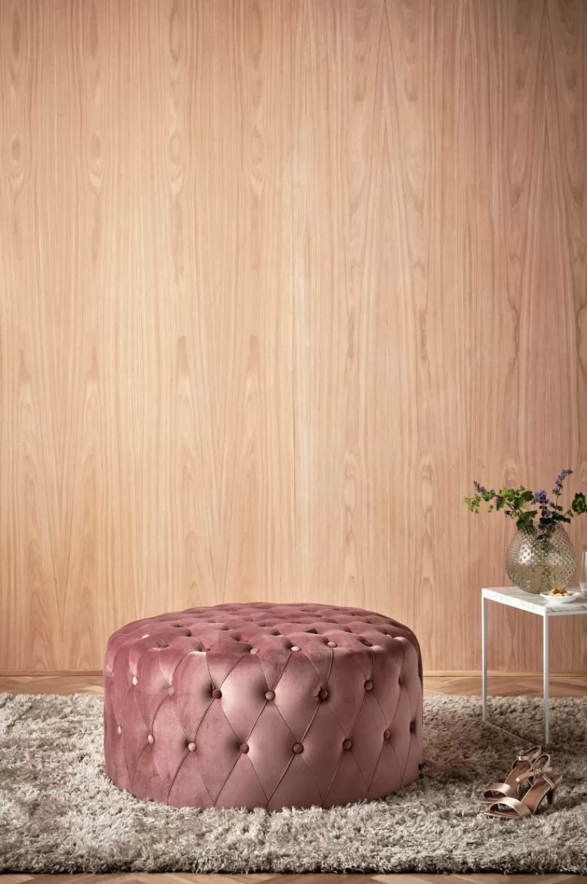Sittpuffar*Jotex SKENE Sittpuff ø 80 Cm Dimrosa