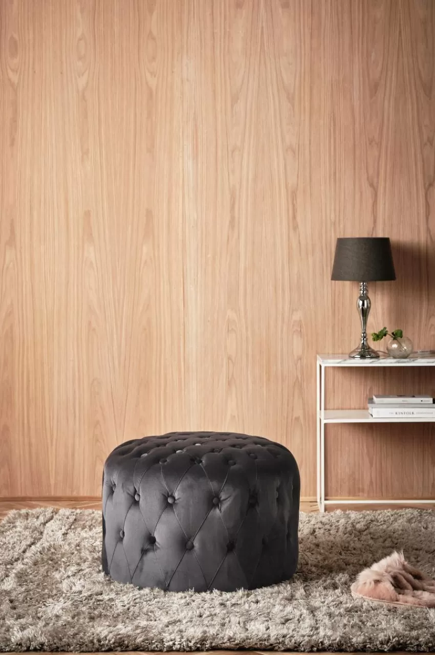 Sittpuffar*Jotex SKENE Sittpuff ø 60 Cm Mörkgrå