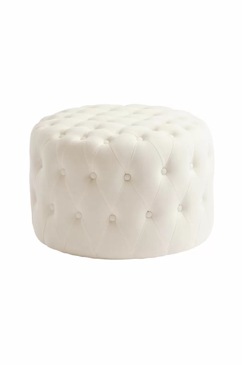 Sittpuffar*Jotex SKENE Sittpuff ø 60 Cm Naturvit