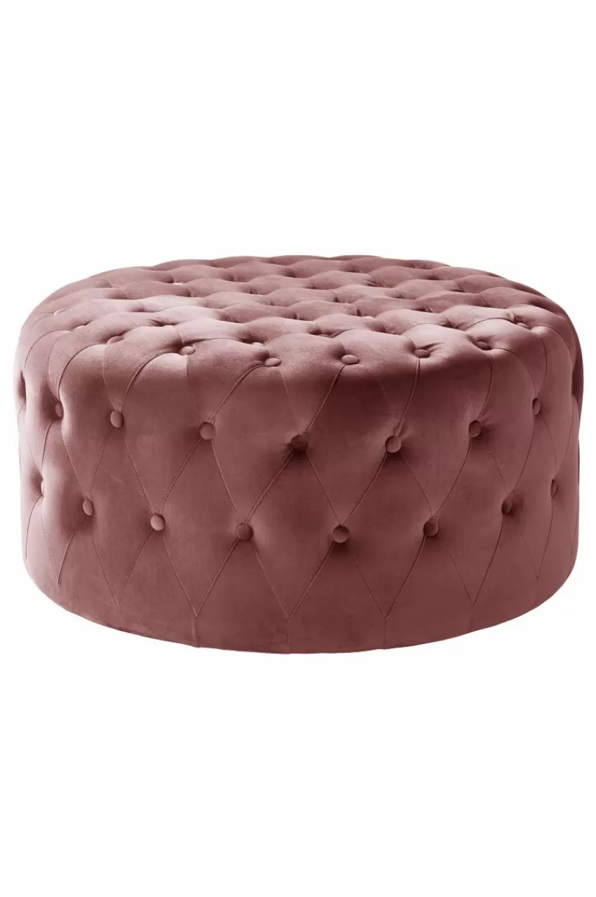 Sittpuffar*Jotex SKENE Sittpuff ø 80 Cm Dimrosa