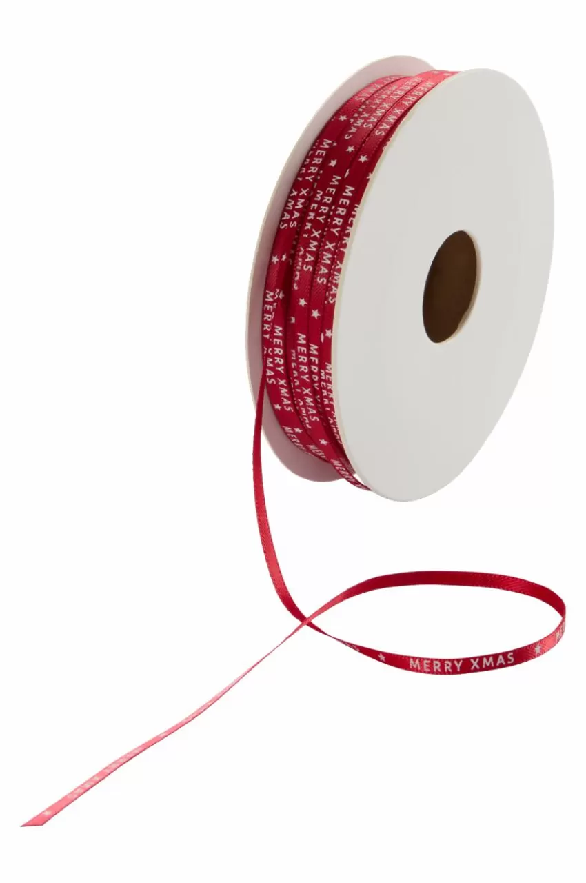 Presentpapper & Snöre*Jotex SMALL XMAS Band Röd