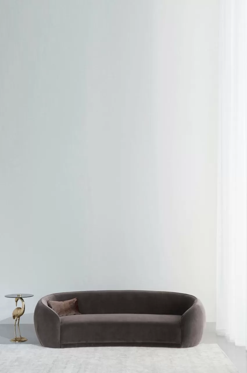 Soffor*Jotex Sofa 3-seater Austin Soffa 3-sits Mörk mullvad