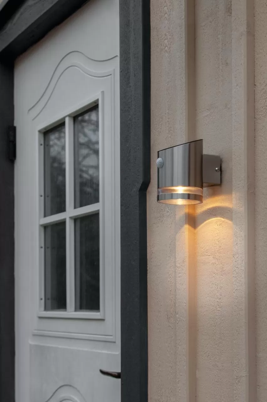Utebelysning | Utebelysning*Jotex Solcells Vägglykta Venicini Silver