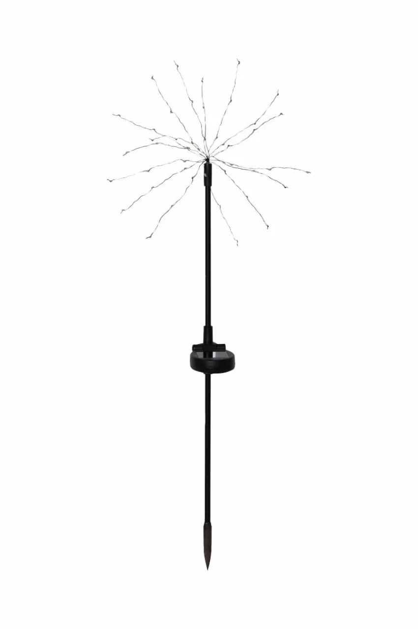 Utebelysning | Utebelysning*Jotex Solcellsdekoration Firework. Svart