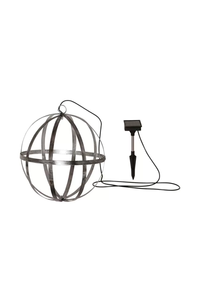 Utebelysning | Utebelysning*Jotex Solcellsglob Astri 30 Cm Silver