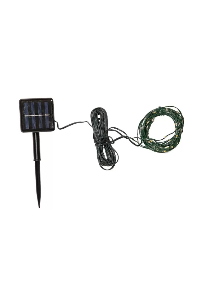 Utebelysning | Utebelysning*Jotex Solcellsslinga Dewdrop Micro 100 Grön