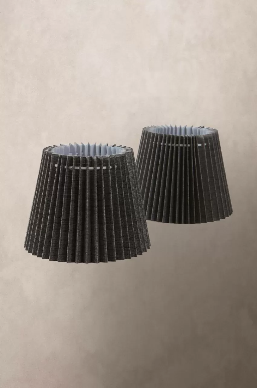 Lampskärmar*Jotex SOLO Lampskärm 2-pack - Liten Grå