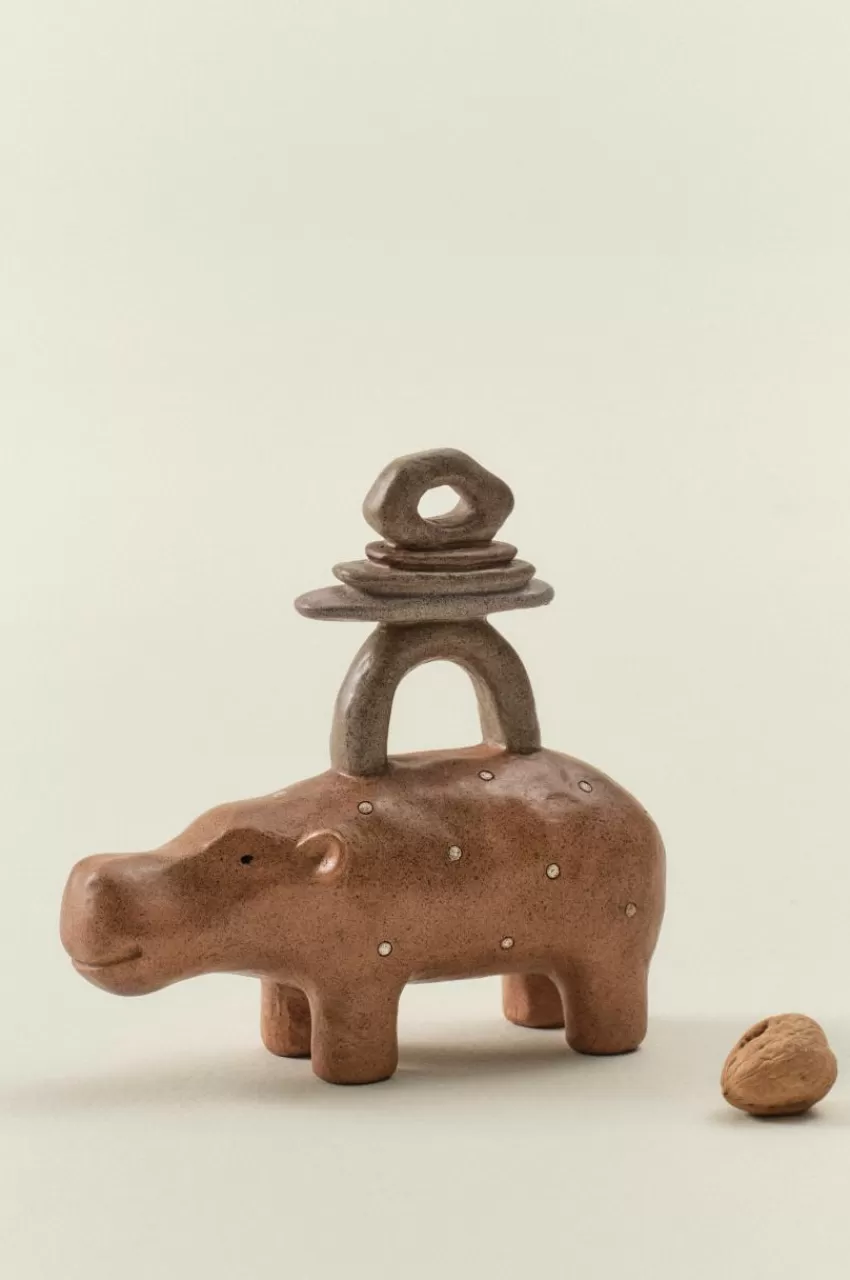 Prydnadssaker*Jotex STACK Dekorationsfigur Brun