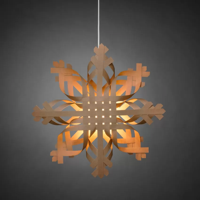 Julbelysning*Jotex STAR Julstjärna ø 50 Cm Brun