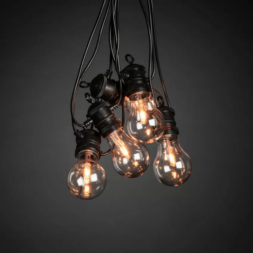 Utebelysning | Utebelysning*Jotex Startset E27 10 LED Utbytbar Svart