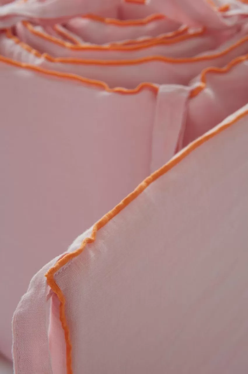 Barnsängkläder*Jotex STICH Spjälsängsskydd Bubbelgumsrosa