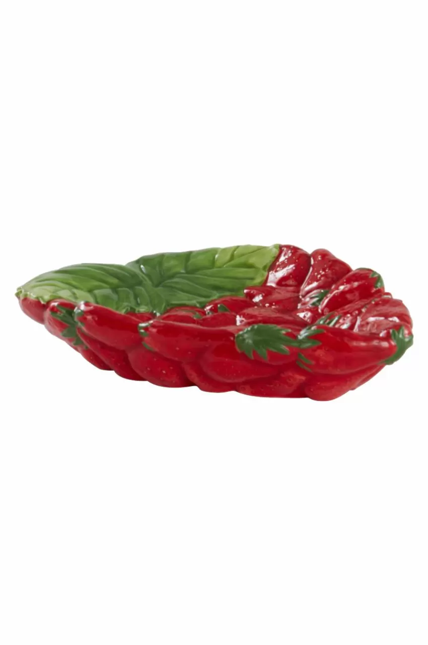 Brickor & Serveringsfat*Jotex STRAWBERRY Serveringsfat ø 30 Cm
