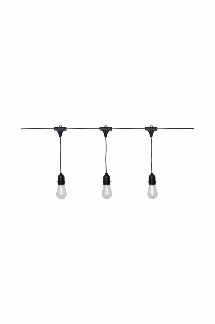 Utebelysning | Utebelysning*Jotex String Light Ljusslinga Svart