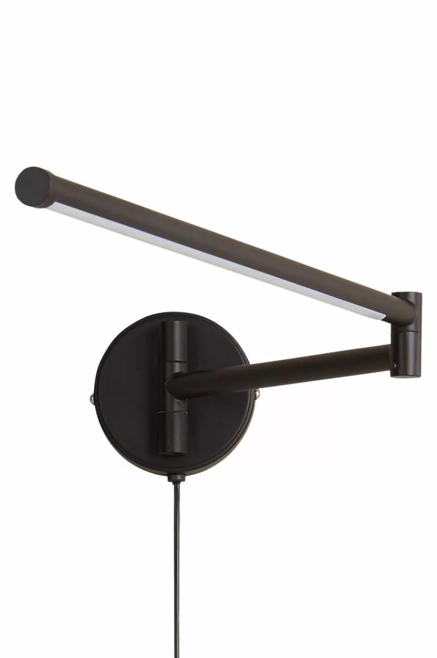 Vägglampor*Jotex TEIDE Vägglampa LED Svart
