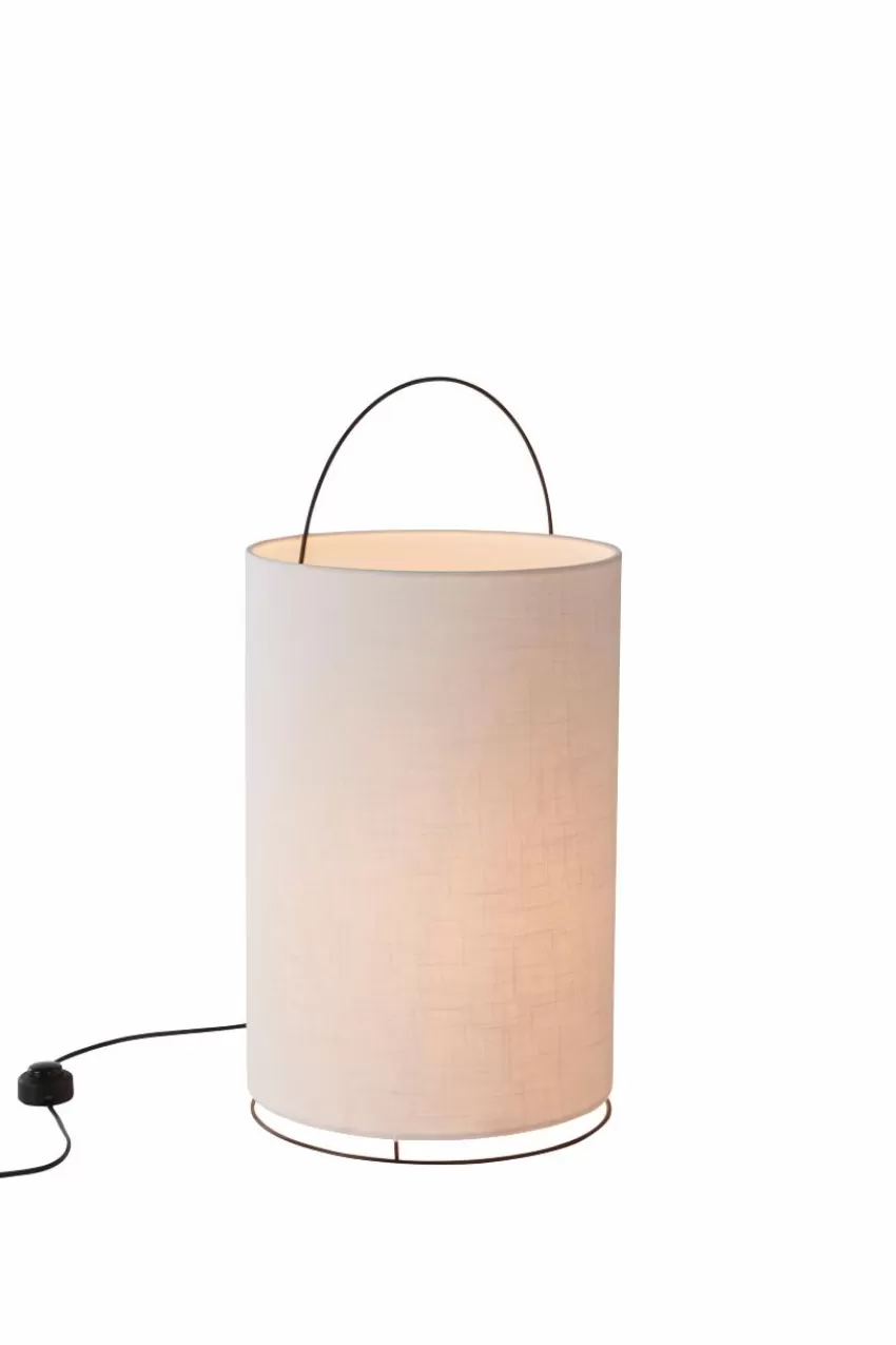 Golvlampor*Jotex THE BUCKET Golv/bordslampa Vit/svart