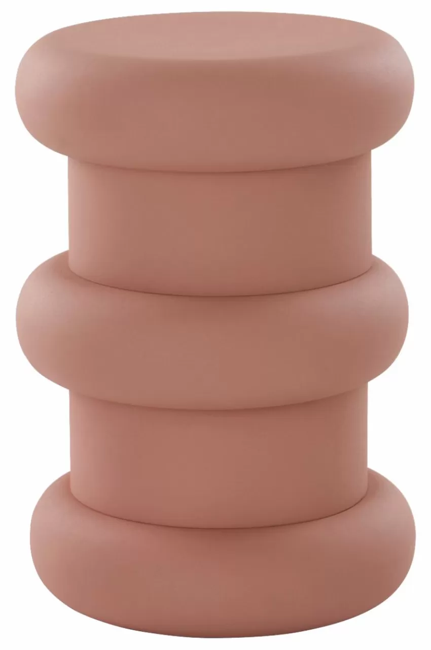 Bord*Jotex TIMARU ø 33 Cm Sidobord Rosa
