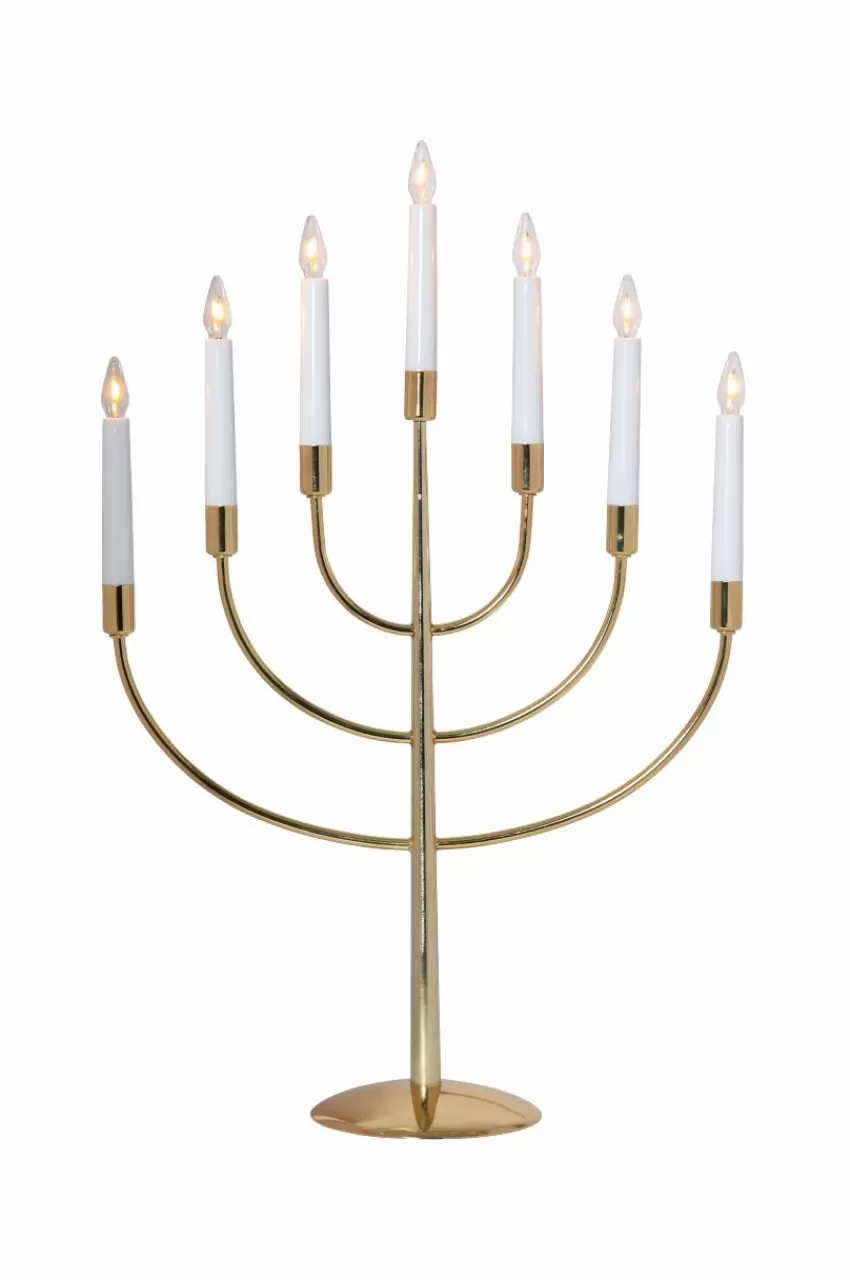 Julbelysning*Jotex TITUS Elljusstake LED Brass