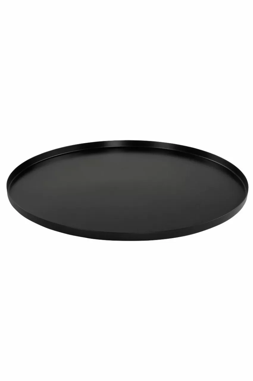 Brickor & Serveringsfat*Jotex TOLNE Bricka - Stor ø 50 Cm Svart