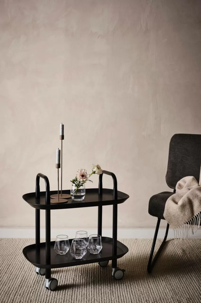 Bord*Jotex TOYAMA Serveringsvagn Svart