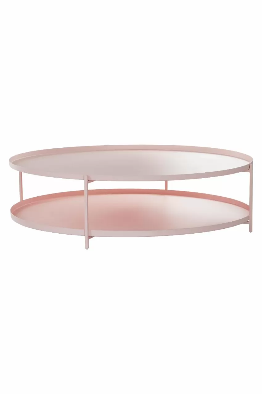 Bord*Jotex TRAYSON Soffbord ø 110 Cm Matt rosa