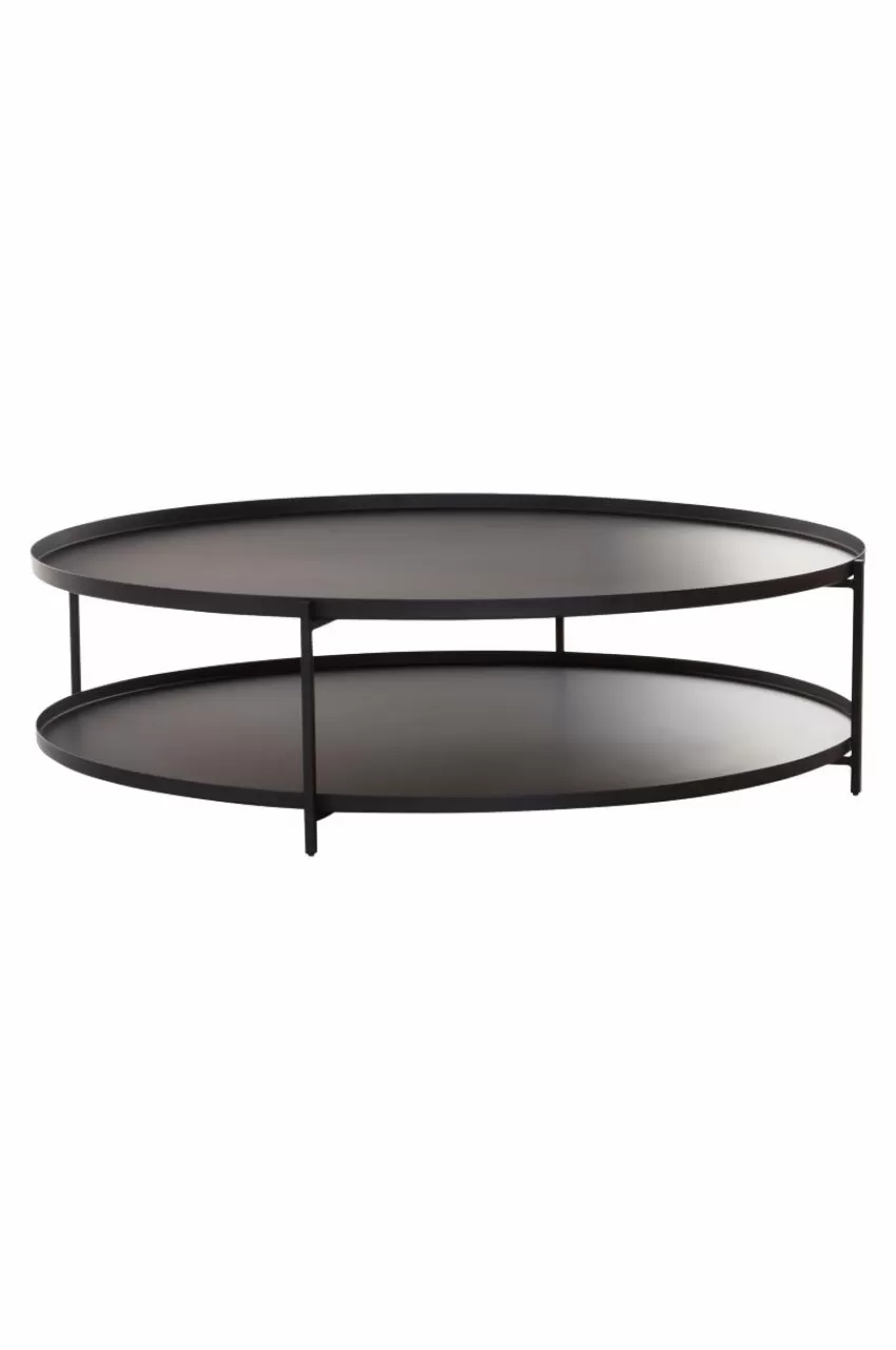 Bord*Jotex TRAYSON Soffbord ø 110 Cm Matt svart